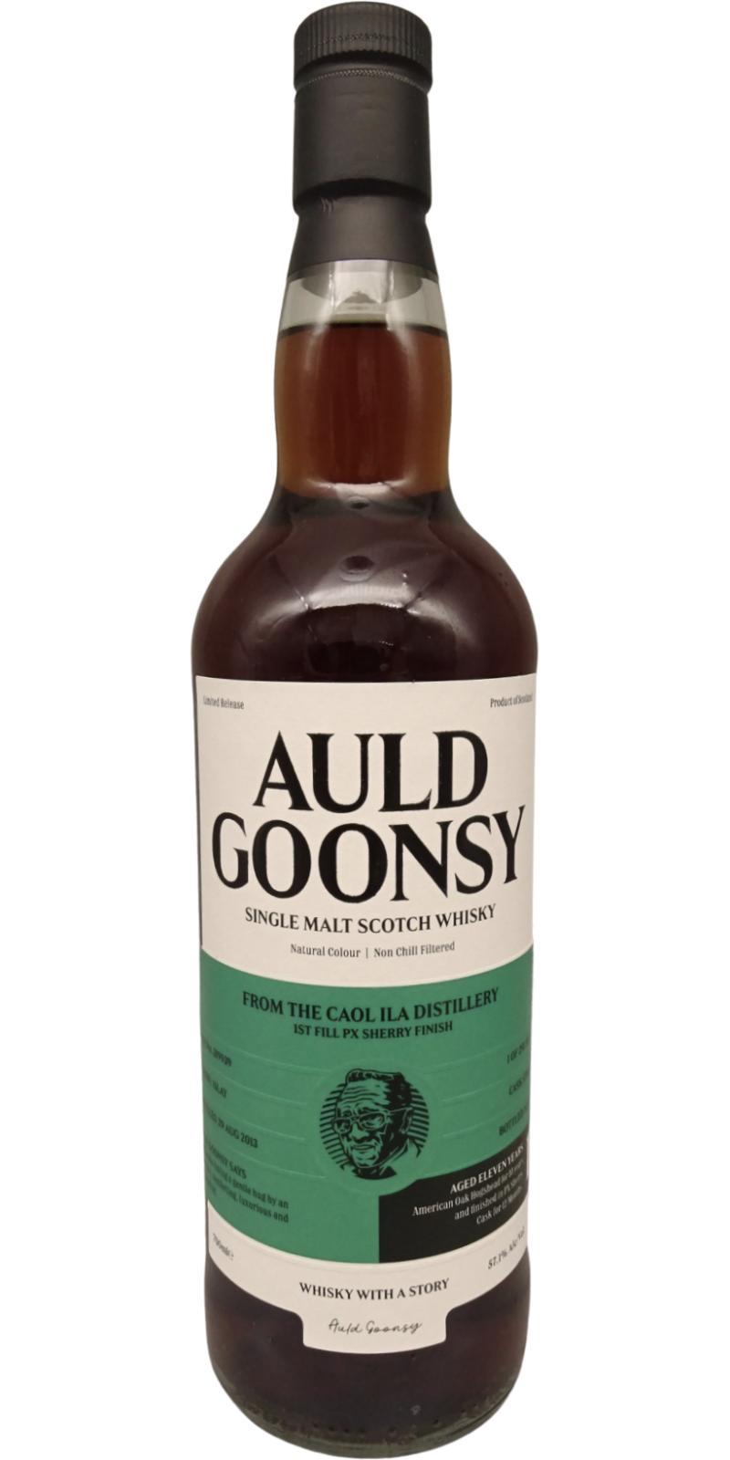 Caol Ila 2013 GWhL Auld Goonsy's