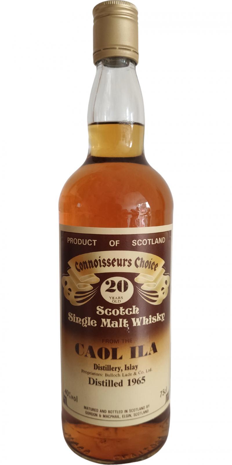 Caol Ila 1965 GM Connoisseurs Choice