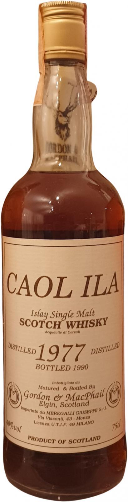 Caol Ila 1977 GM Meregalli Import
