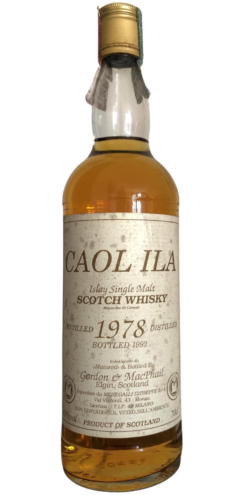 Caol Ila 1978 GM Meregalli Giuseppe s.r.l.