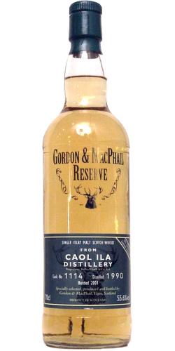 Caol Ila 1990 GM Reserve