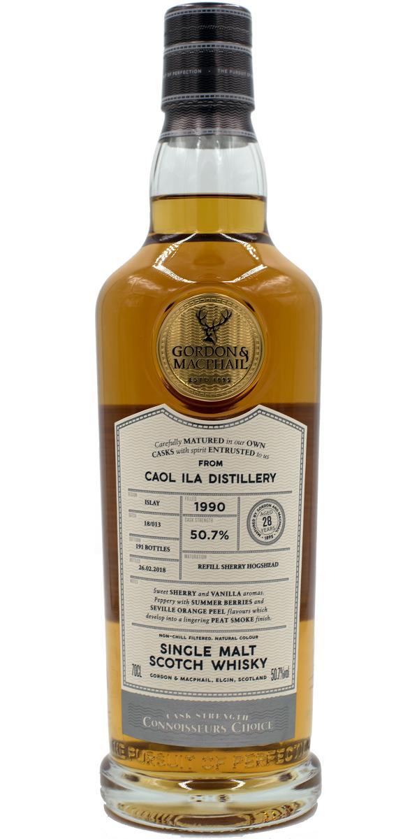 Caol Ila 1990 GM Connoisseurs Choice - Cask Strength