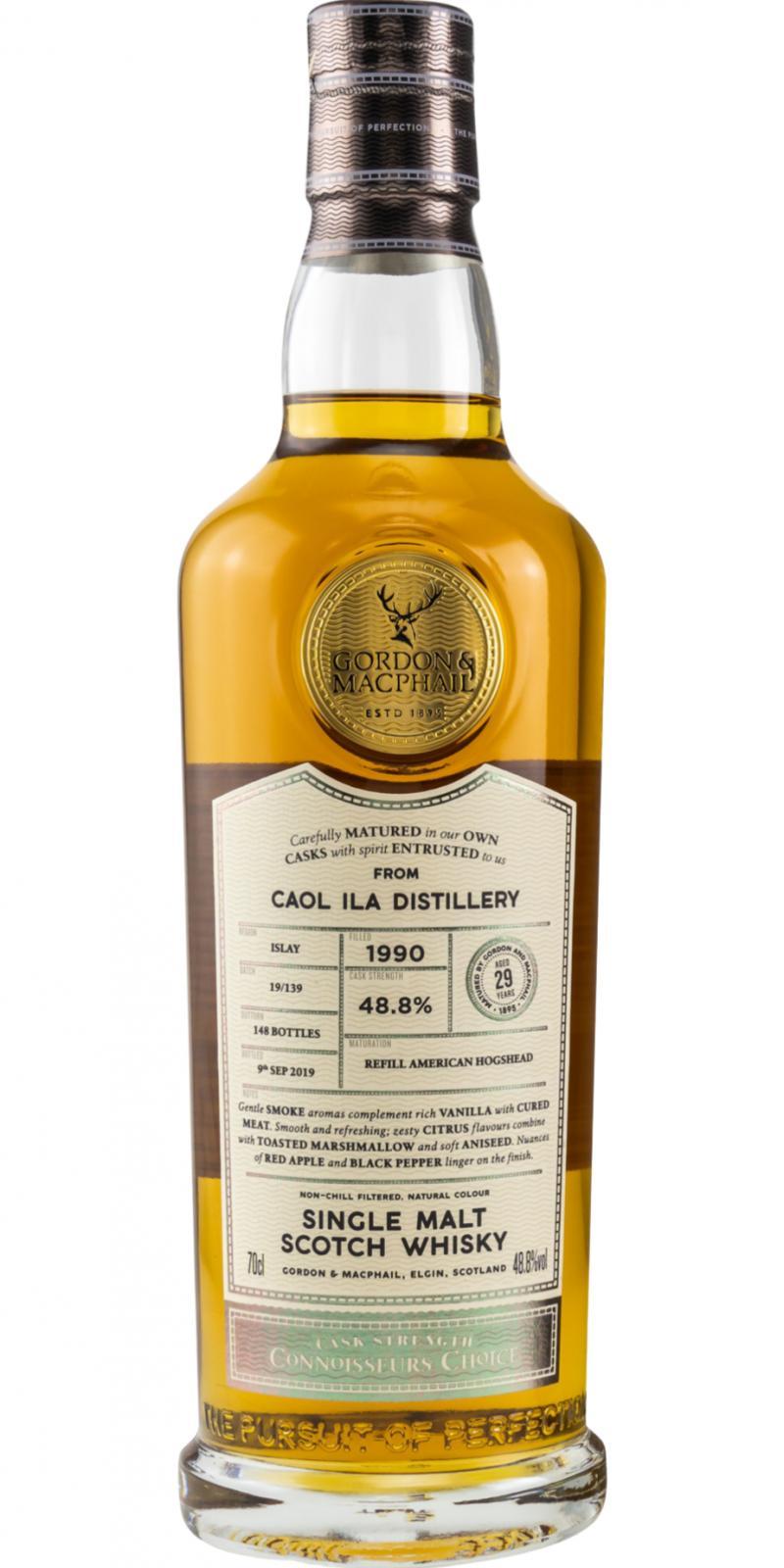 Caol Ila 1990 GM Connoisseurs Choice - Cask Strength