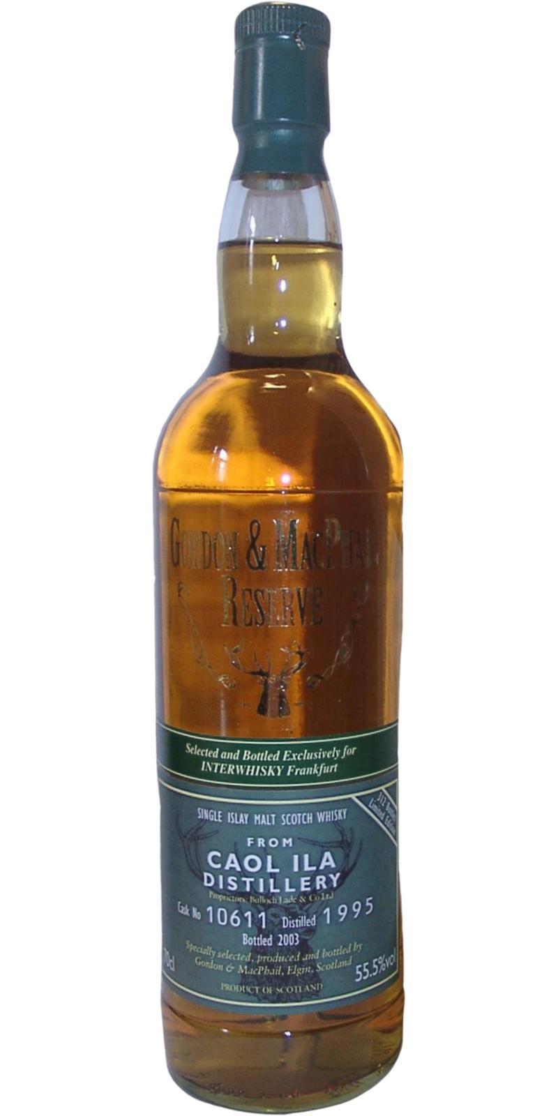 Caol Ila 1995 GM Reserve