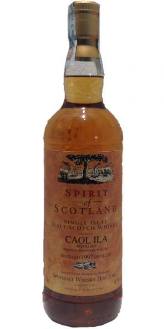Caol Ila 1997 GM Spirit of Scotland