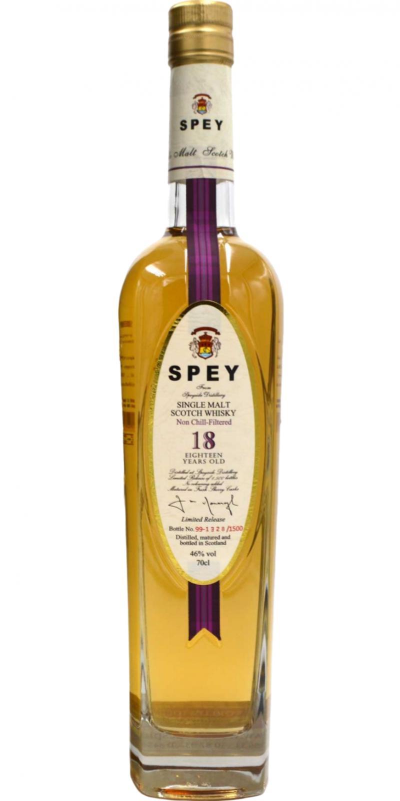SPEY 18-year-old  Limited Release