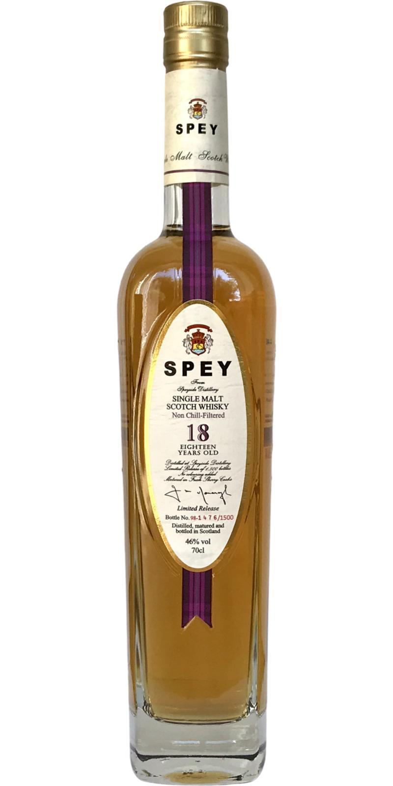 SPEY 18-year-old  Limited Release
