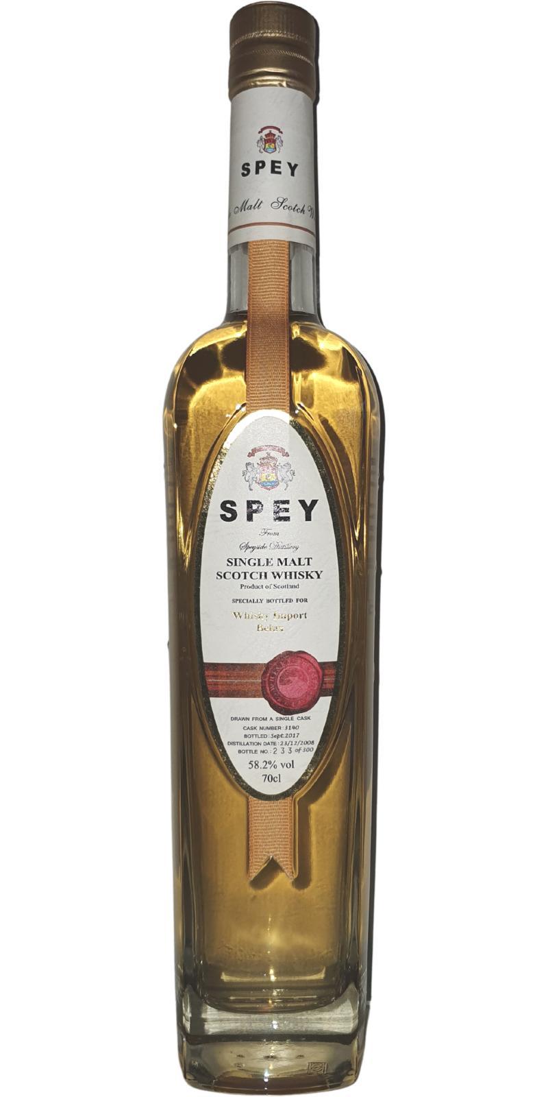 SPEY 2008  Single Cask