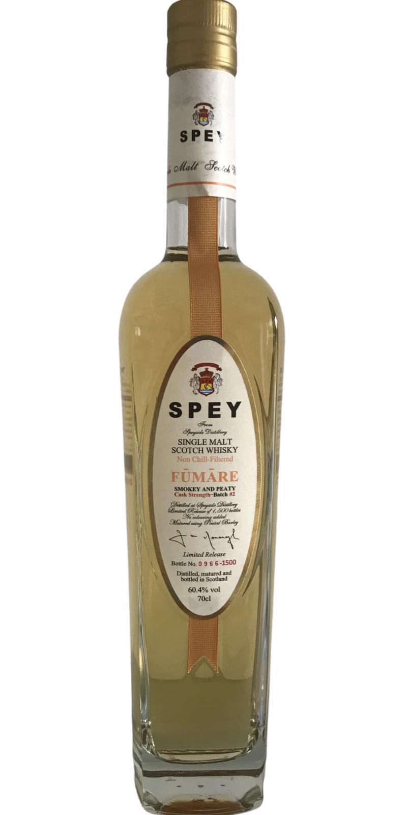 SPEY Fūmāre  Cask Strength - Limited Edition