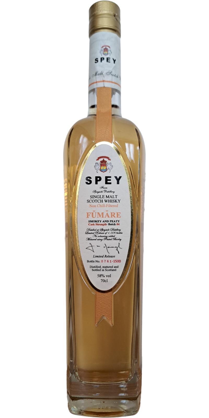 SPEY Fūmāre   Cask Strength - Limited Edition