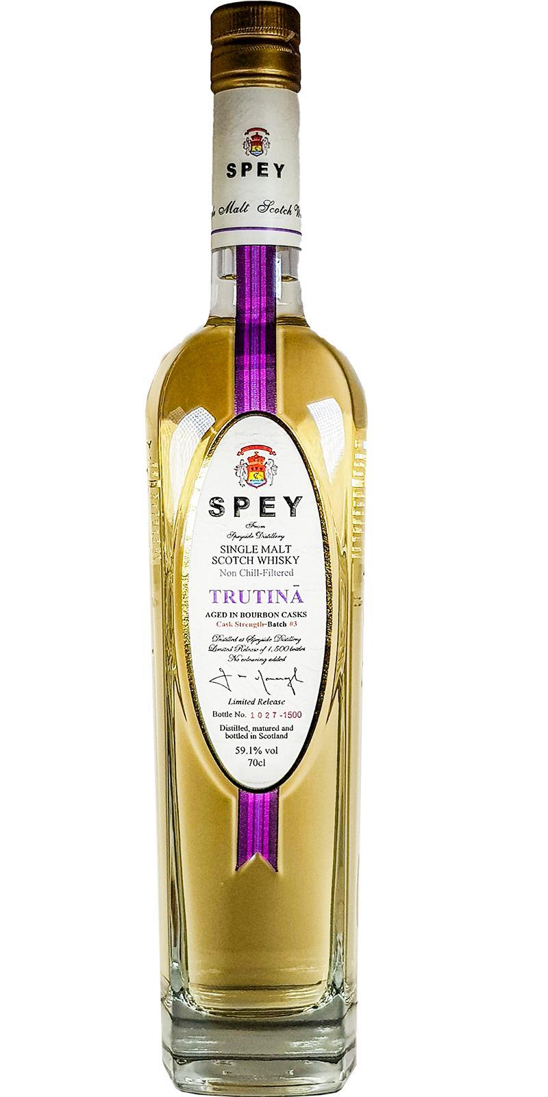 SPEY Trutinā  Cask Strength - Limited Edition