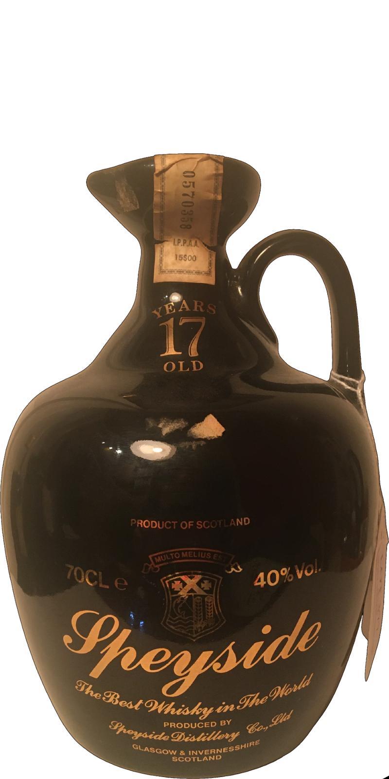 Speyside Distillery 17-year-old  Ceramic Jug