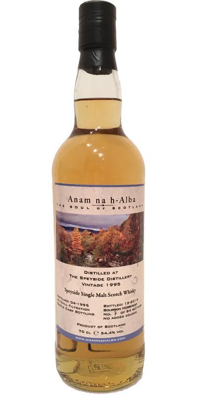 Speyside Distillery 1995 ANHA  The Soul of Scotland