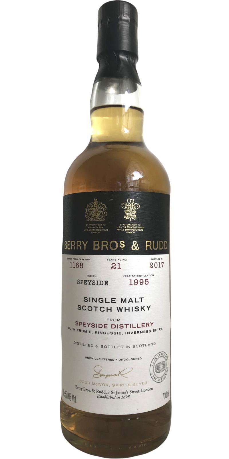 Speyside Distillery 1995 BR