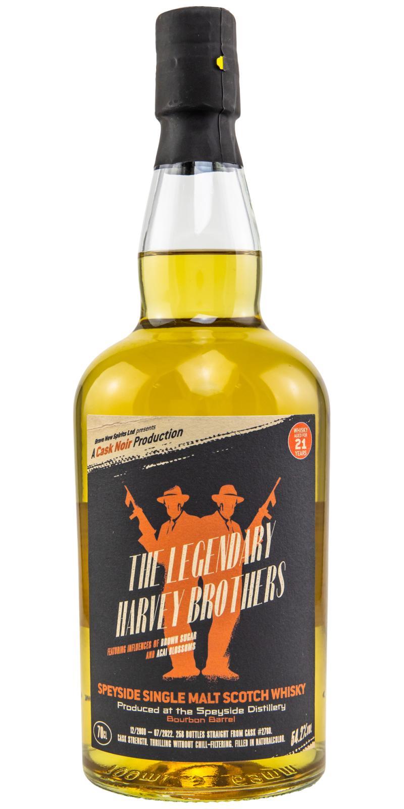 Speyside Distillery 2000 BNSp  A Cask Noir Production