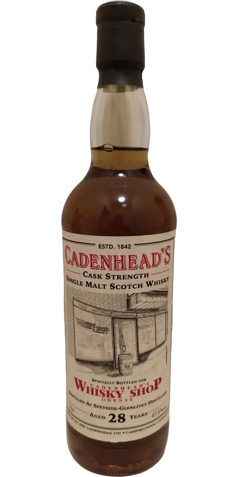 Speyside Distillery 1991 CA  Cadenhead's Whisky Shop Odense