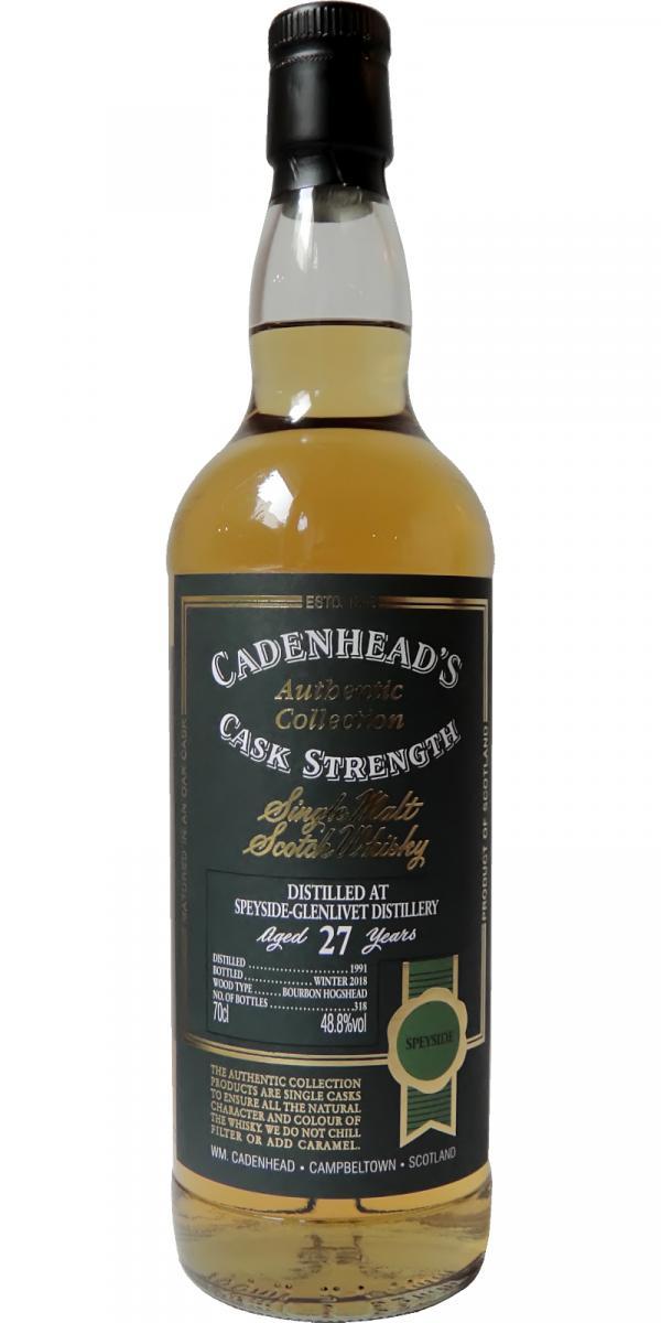 Speyside Distillery 1991 CA  Authentic Collection