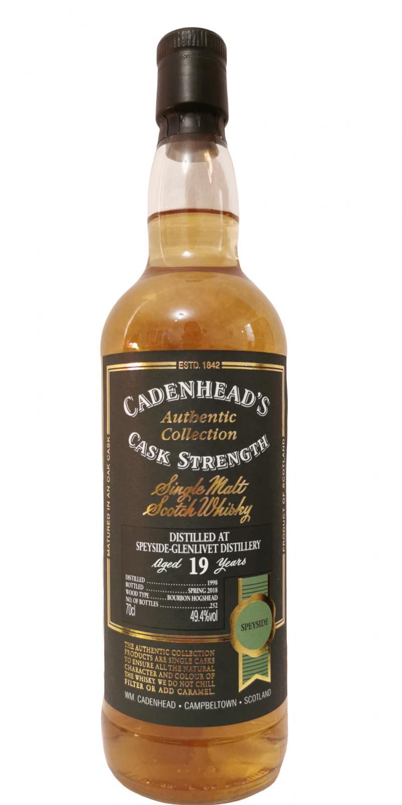 Speyside Distillery 1998 CA  Authentic Collection