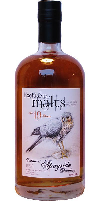 Speyside Distillery 1994 CWC  Exclusive Malts