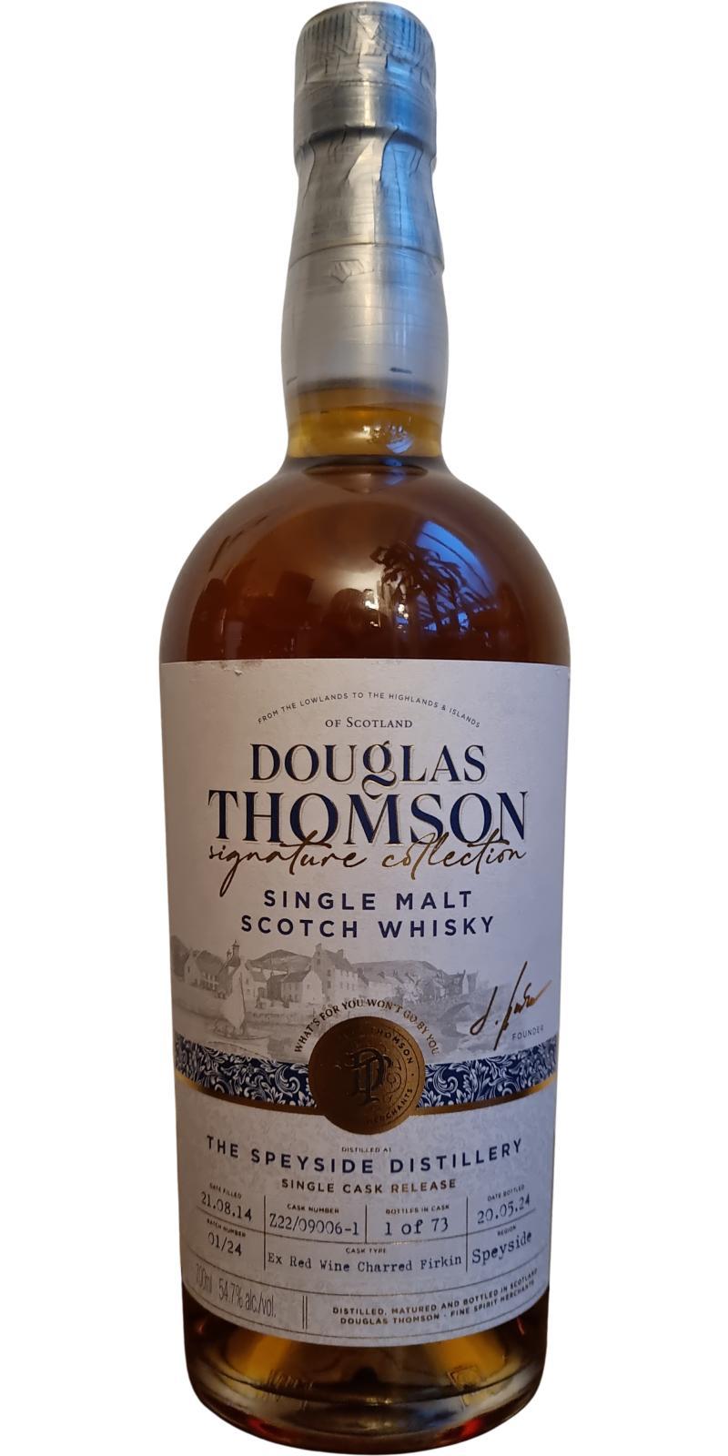 Speyside Distillery 2014 DoTh  Signature Collection