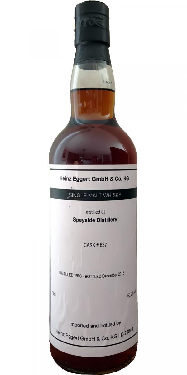 Speyside Distillery 1993 HEB