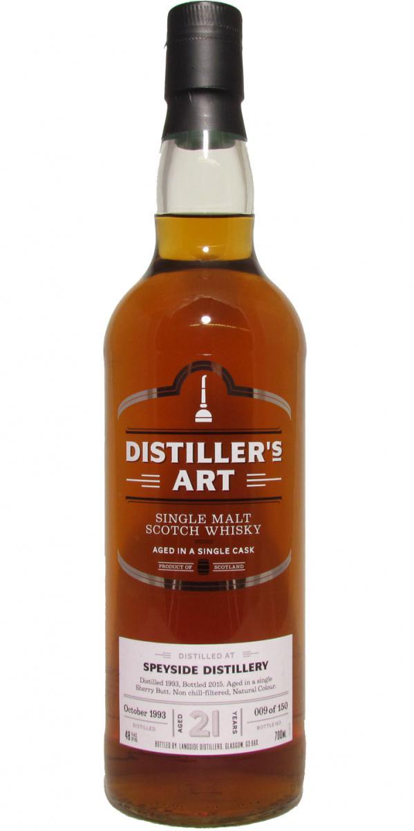 Speyside Distillery 1993 LsD  Distiller's Art