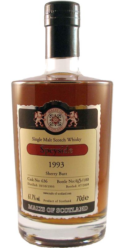 Speyside Distillery 1993 MoS