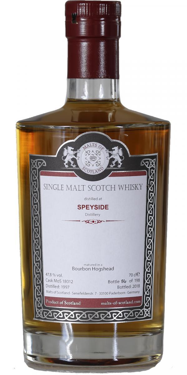Speyside Distillery 1997 MoS