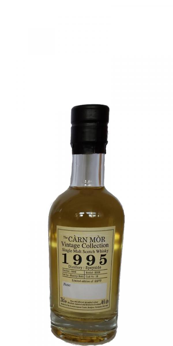 Speyside Distillery 1995 MMcK  Càrn Mòr Strictly Single Cask