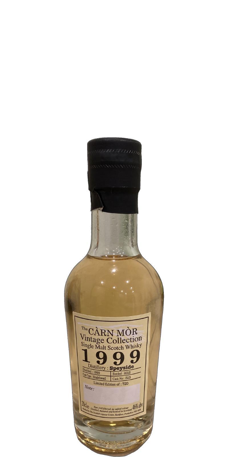 Speyside Distillery 1999 MMcK  Càrn Mòr Strictly Single Cask