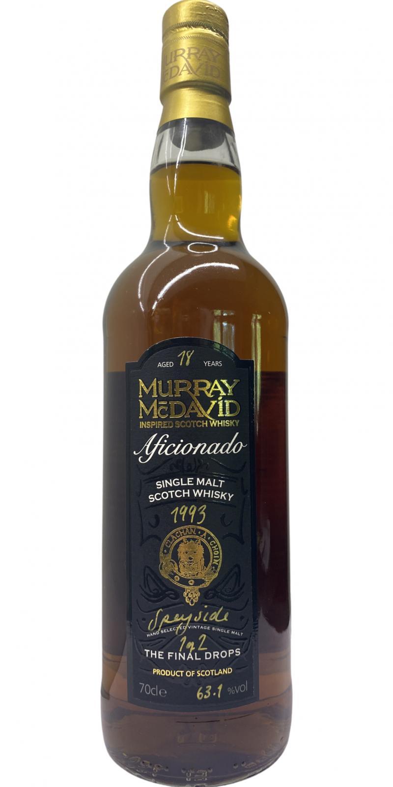 Speyside 1993 MM  Aficionado