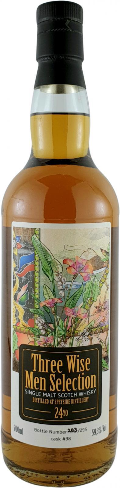 Speyside Distillery 24-year-old PrLi  Three Wise Man Selection