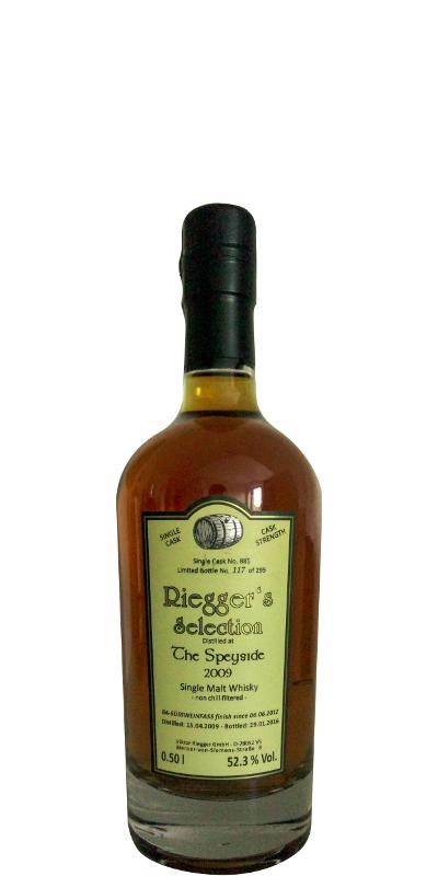 Speyside Distillery 2009 RS  Single Cask