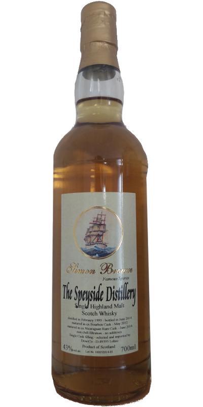 Speyside Distillery 1999 SBT