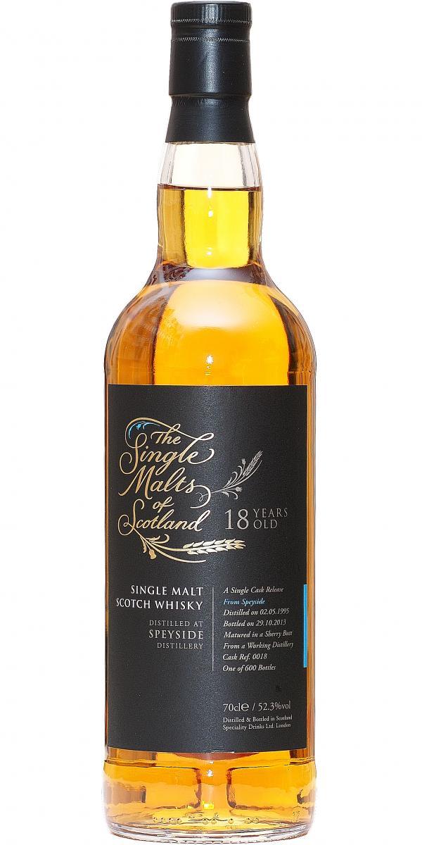 Speyside Distillery 1995 SMS  The Single Malts of Scotland