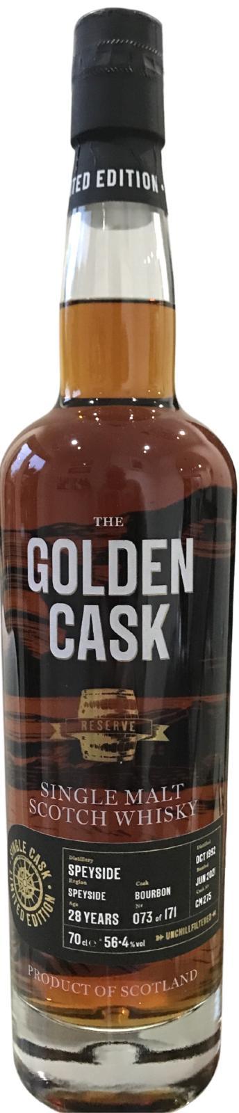 Speyside Distillery 1992 HMcD  The Golden Cask
