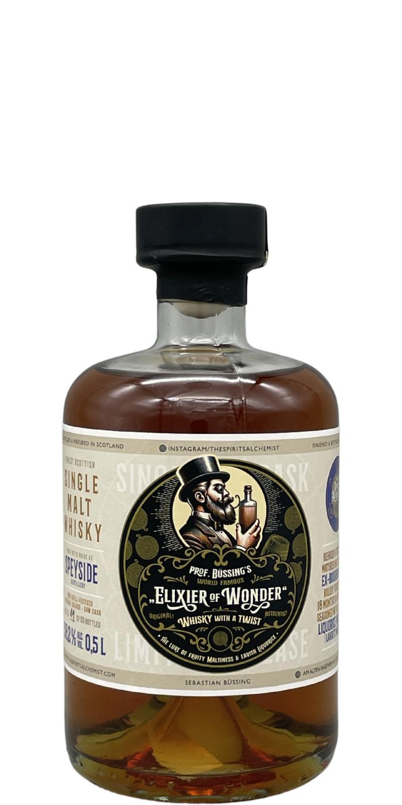Speyside Distillery Elixier of Wonder TSA