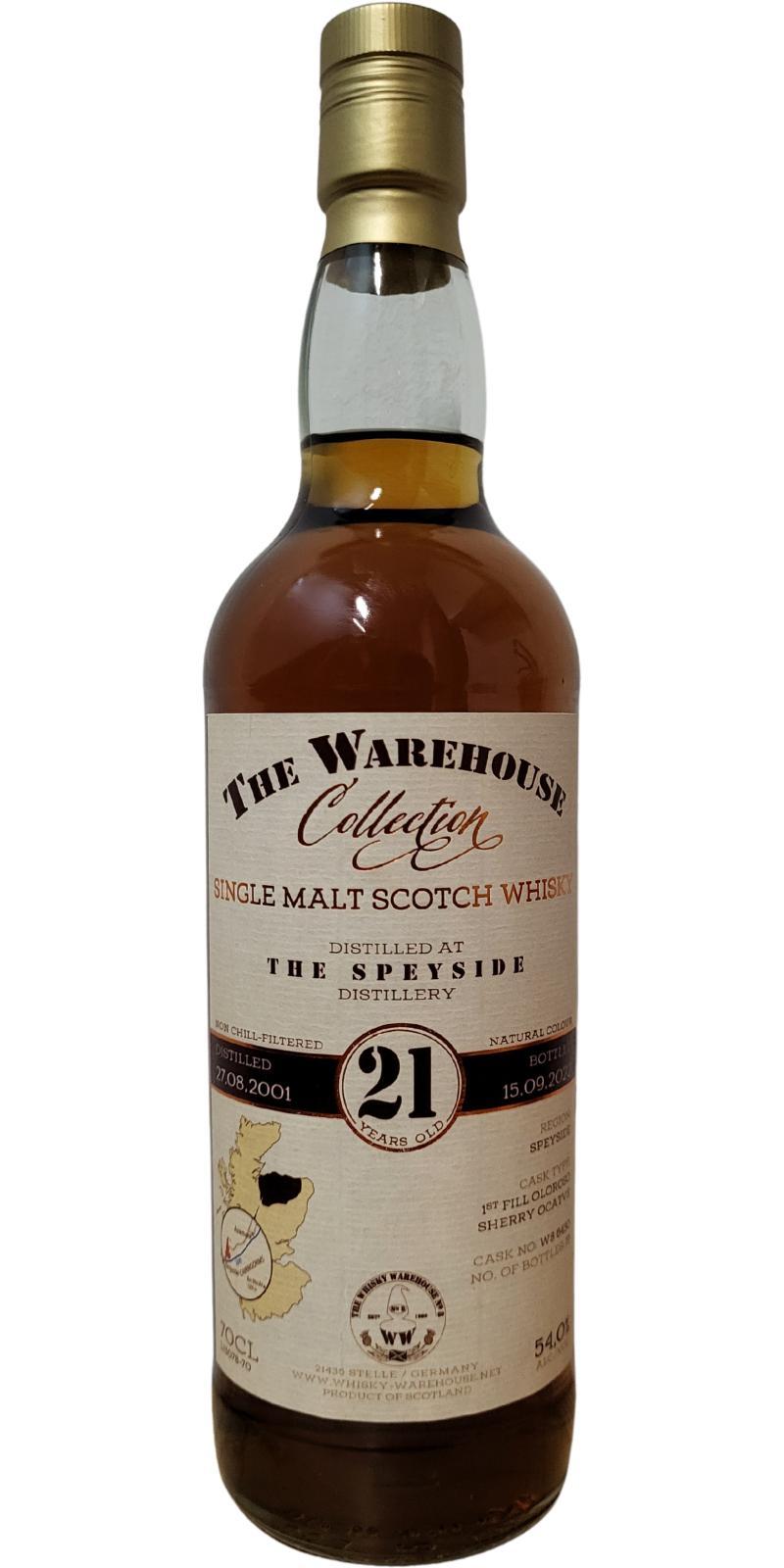 Speyside Distillery 2001 WW8