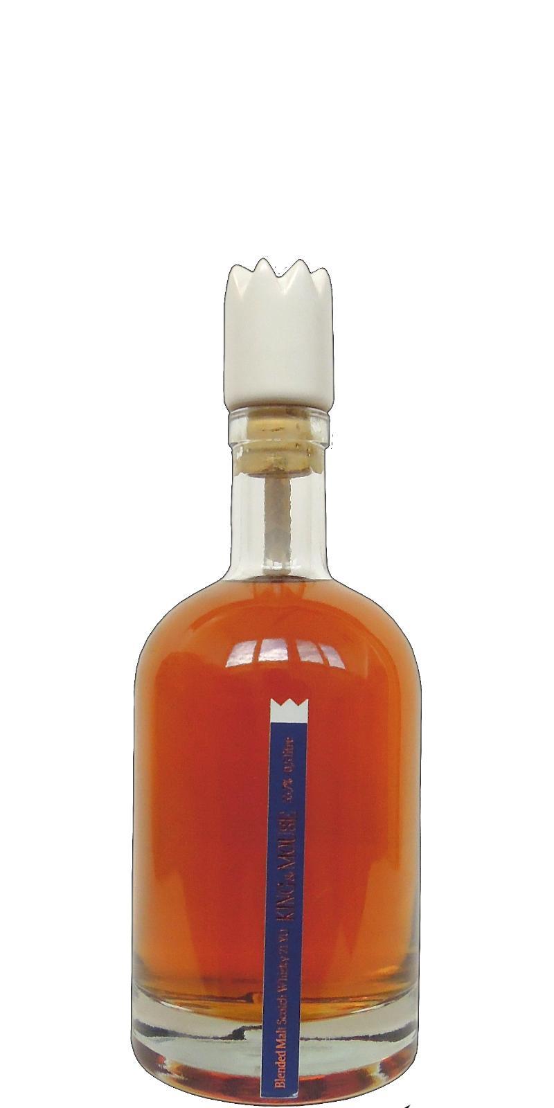 Blended Malt Scotch Whisky King&Mouse 21-year-old