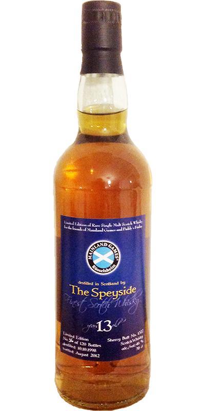 Speyside Distillery 1998 UD  Friends of Mainland Games