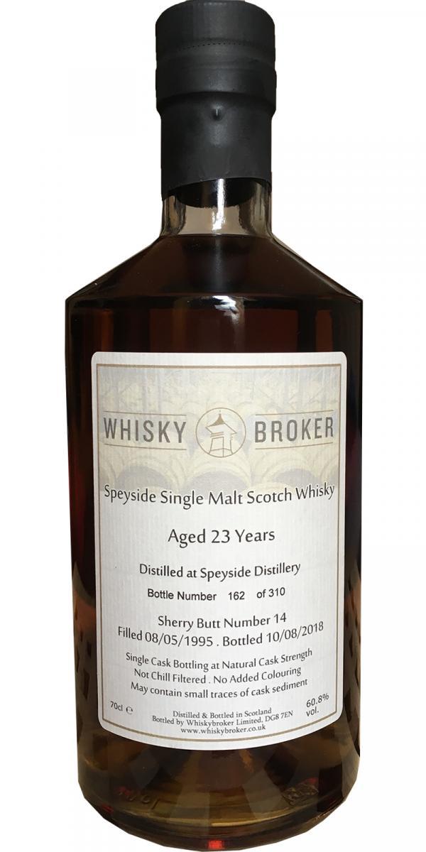 Speyside Distillery 1995 WhB