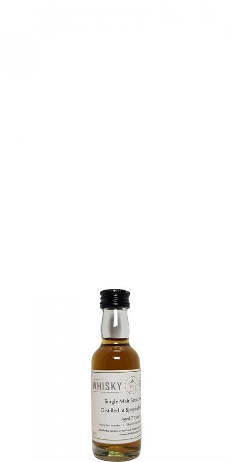 Speyside Distillery 1996 WhB