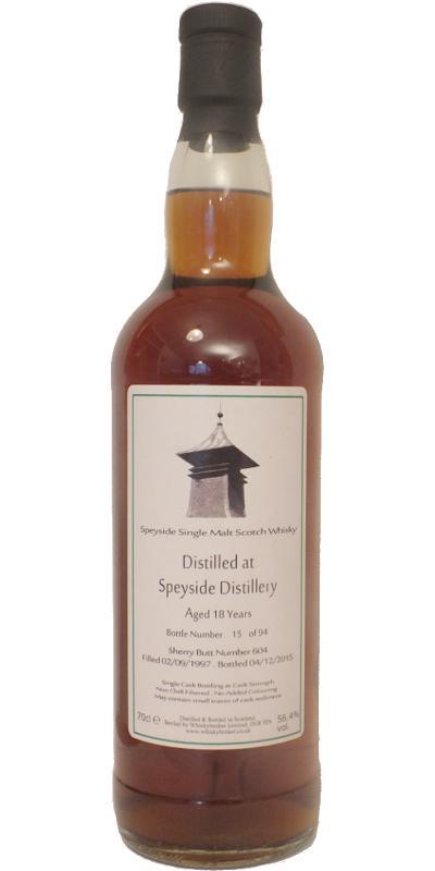Speyside Distillery 1997 WhB