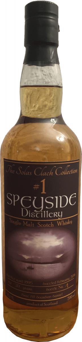 Speyside Distillery 1995 WcL  Solas Clach Collection #1