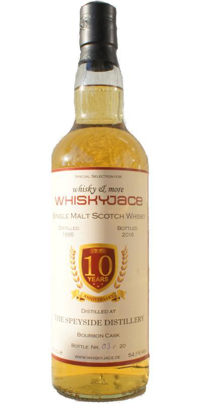 Speyside Distillery 1995 WJ  10 Years Anniversary