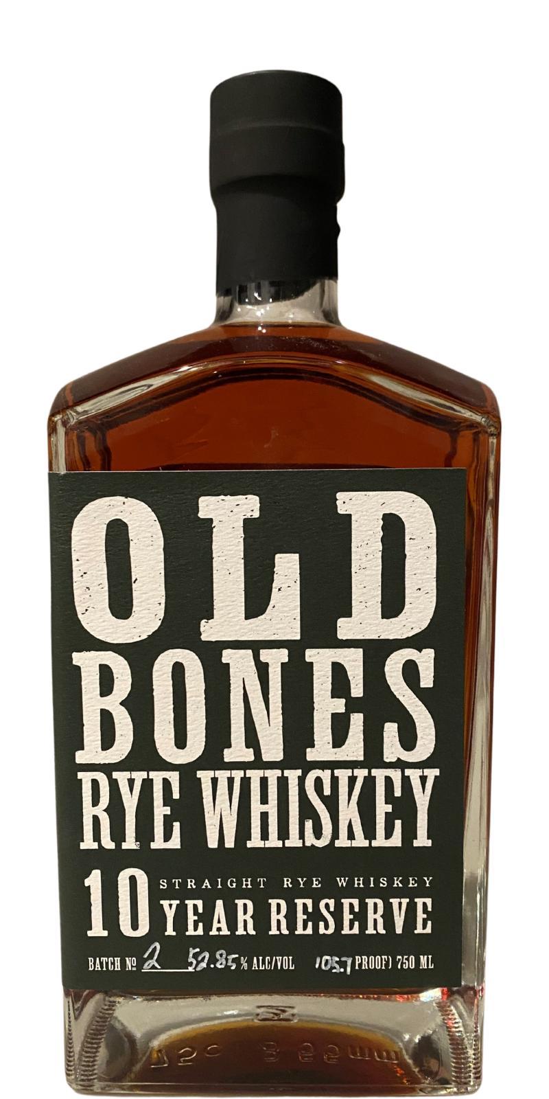 Old Bones 2012  Reserve