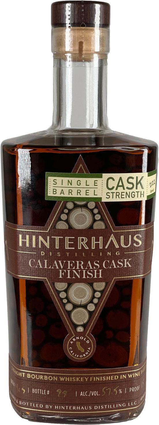 Hinterhaus Distilling Calaveras Cask Finish  Single Barrel - Cask Strength