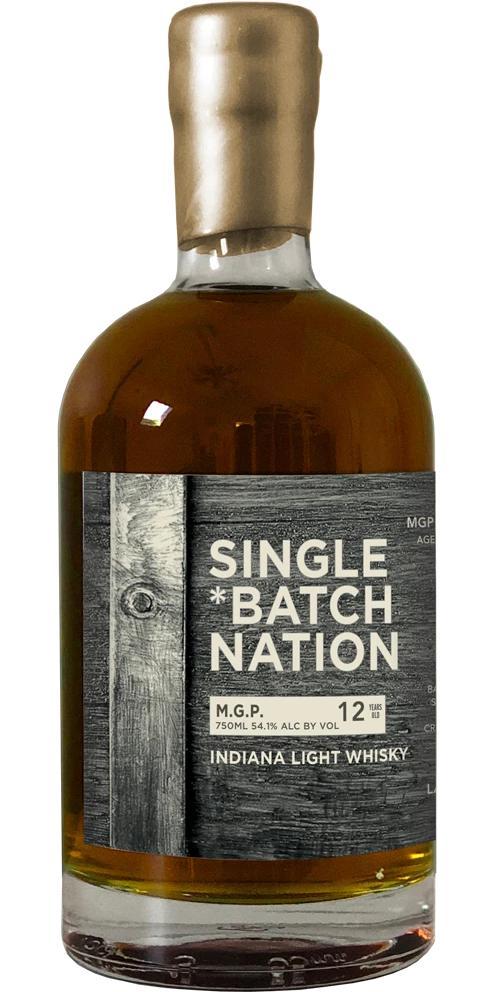 Single Batch Nation 12-year-old JWC  Indiana Light Whisky