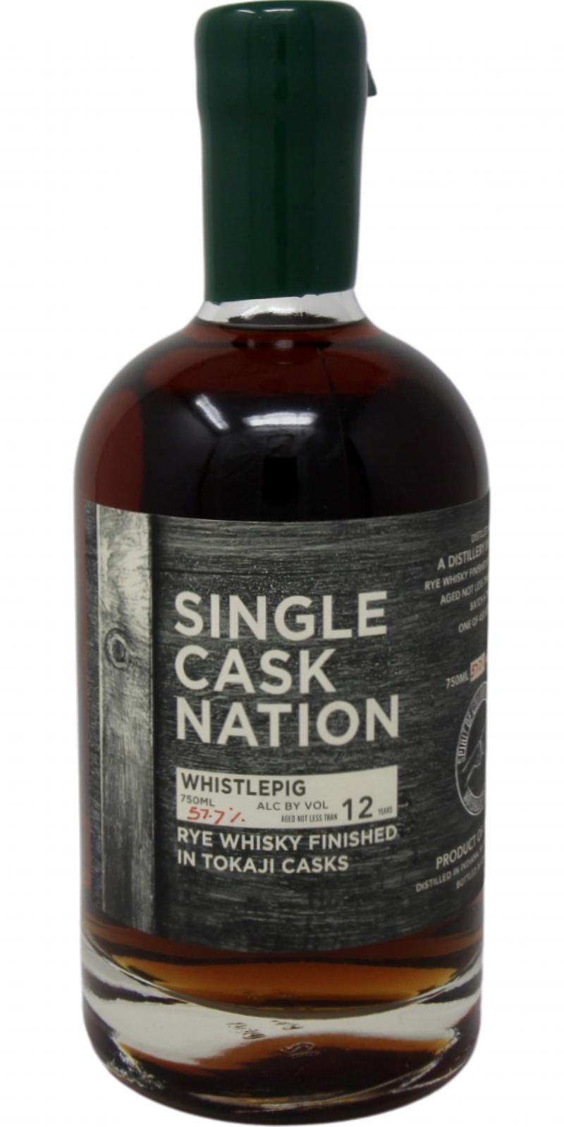 WhistlePig 2006 JWC  Single Cask Nation
