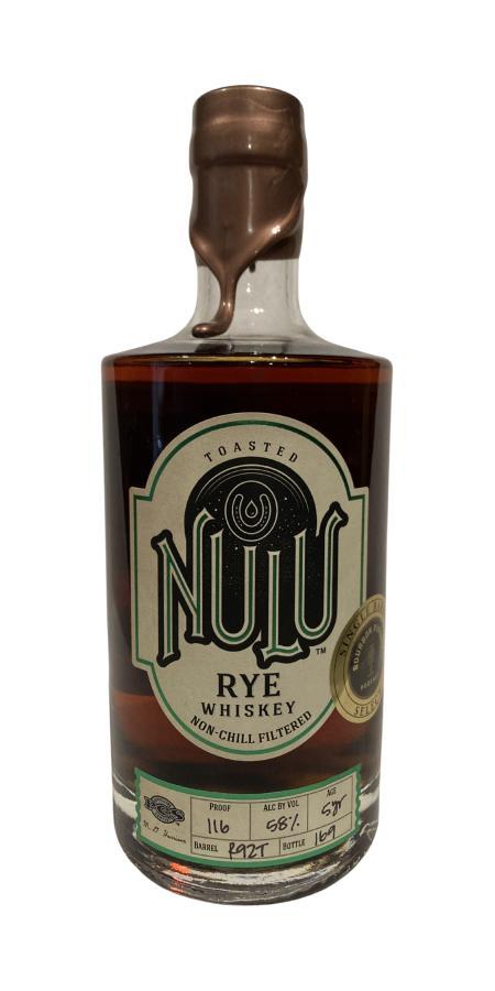 Nulu 05-year-old  Toasted Rye Whiskey